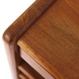 Vintage side table with drawer 1960s-1970s teak