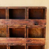 Craft furniture with vintage lockers