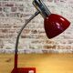 Vintage red desk lamp