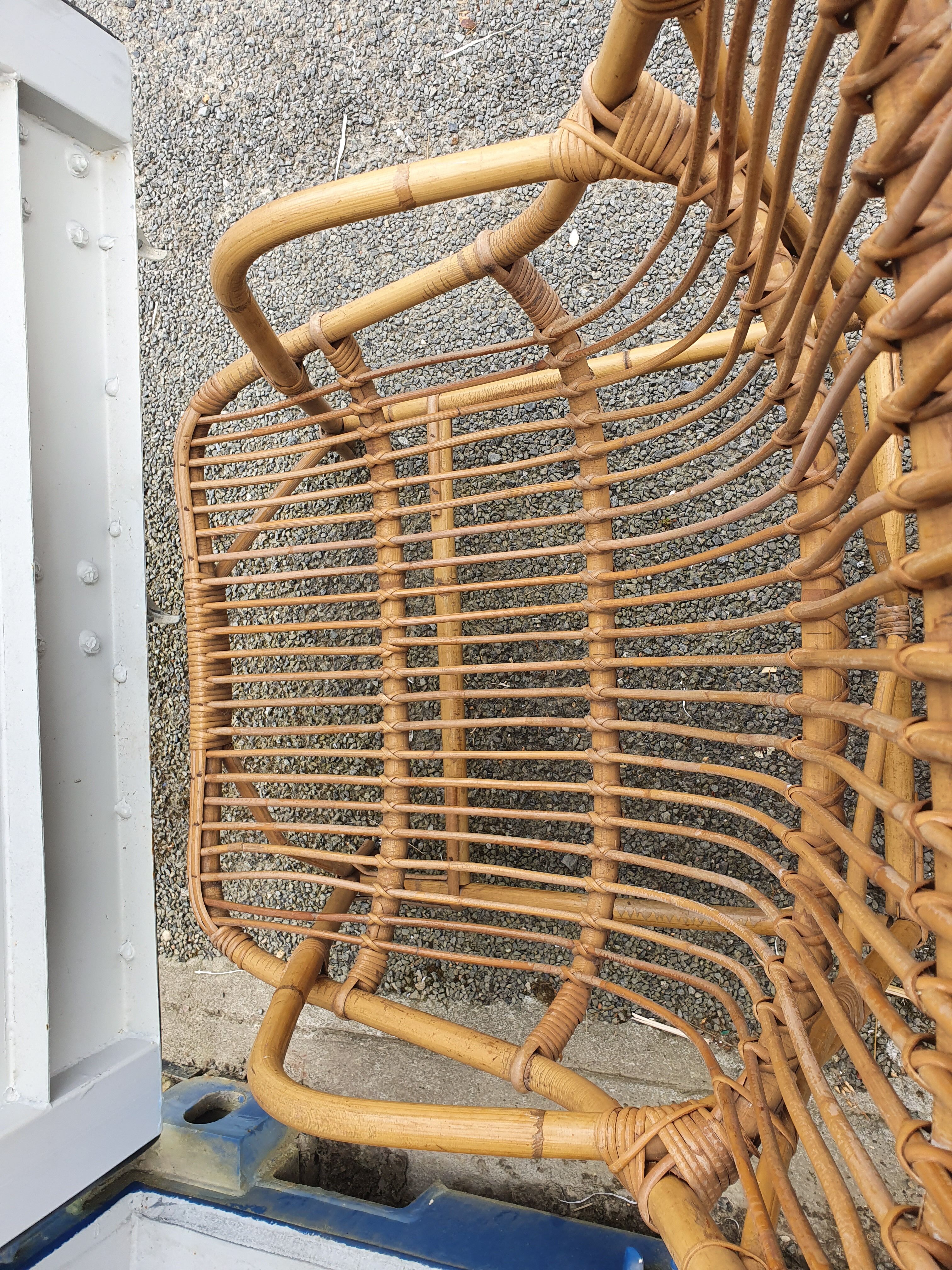 Fauteuil en rotin