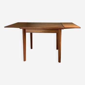 Scandinavian vintage square teak table