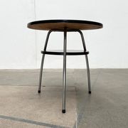 Mid-century German tubular steel table by Mauser Werke Waldeck.