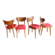Set of Four 1950's Dining Chairs by Thonet