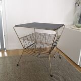 Table basse rangement vinyles