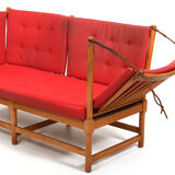 Early prod. Børge Mogensen "Tremme" sofa model 1789