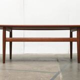 Mid-century Danish teak coffee table by Grete Jalk for Glostrup.