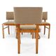 1930s Set of Four Restored Art Deco Dininng Chairs, Czechoslovakia