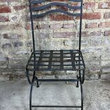 Wrought iron chairs (set of 4)
