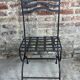 Wrought iron chairs (set of 4)