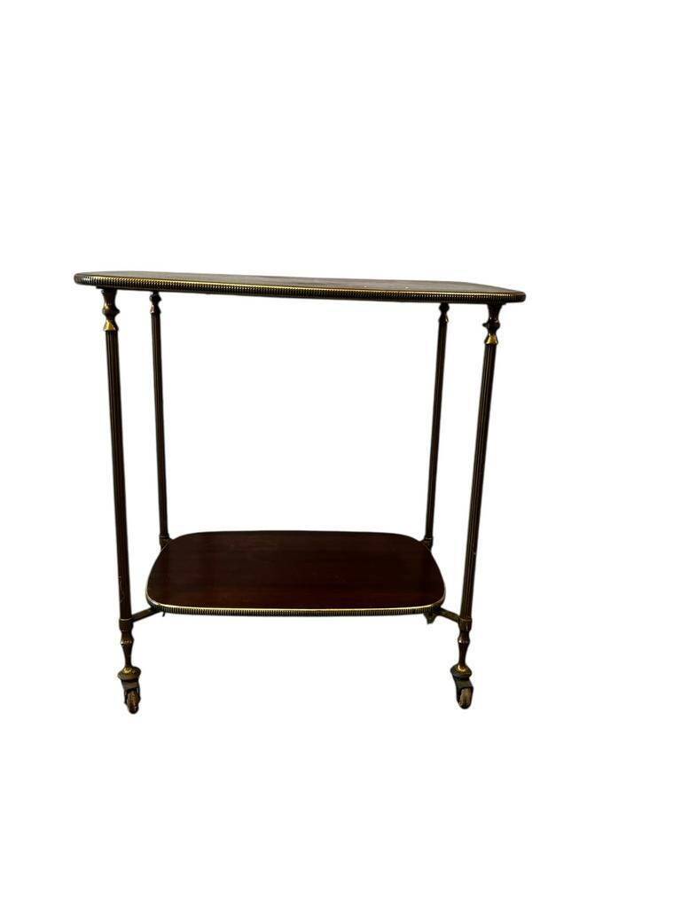 Vintage bar cart / cart / small rolling table