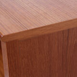 1960s showcase in teak