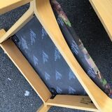 Vintage chairs 1980s Hiller Scandinavian design