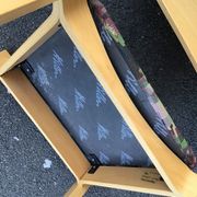 Vintage chairs 1980s Hiller Scandinavian design