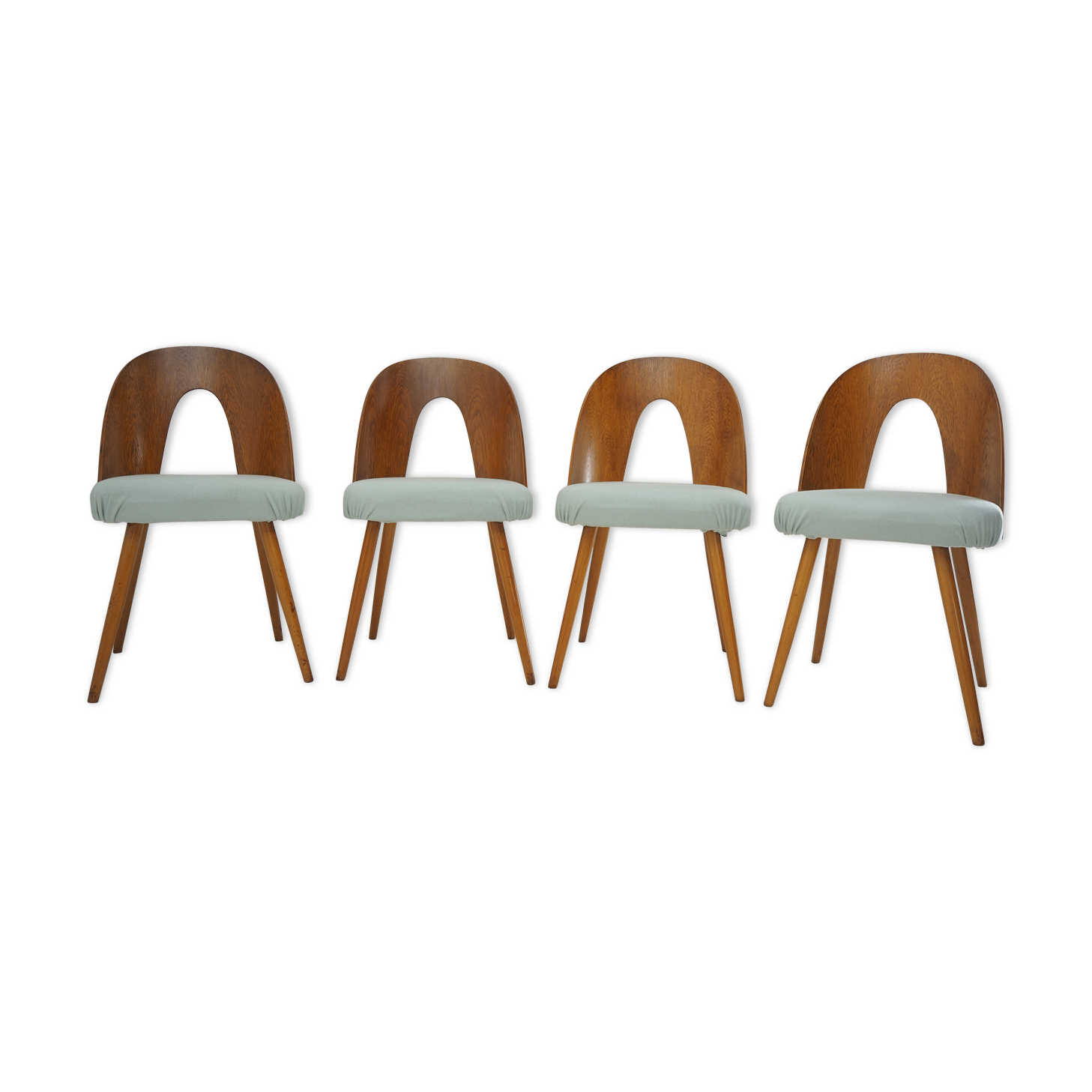 1960s Antonin Suman Dining Chairs , Set of 4