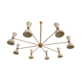 Lustre italien style années 50