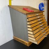 Printing cabinet with drawers