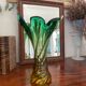 Old two-tone Murano glass vase 1960