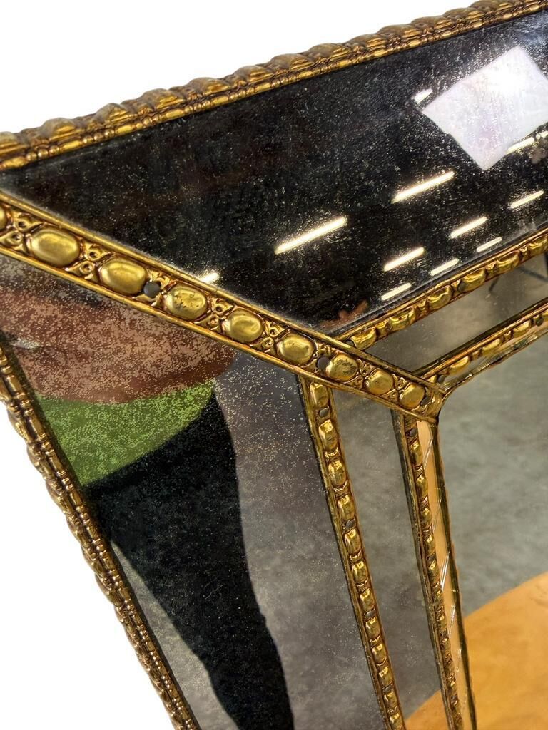 Vintage 'gold' wall mirror