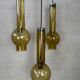 3x Staff Leuchten vintage pendant lamps