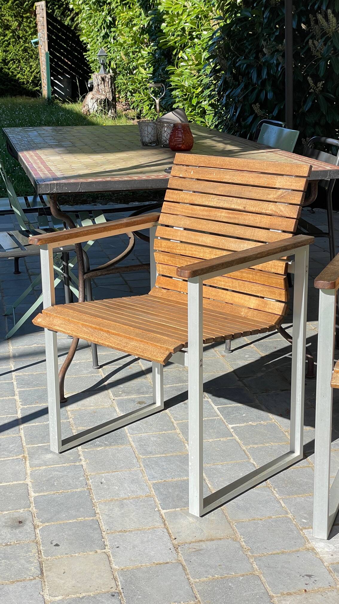 Paire de fauteuils esprit Karin Mobring Ikea