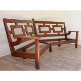 Sofa "Mathilde" by Guillerme and Chambron for Your House circa 1960