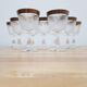 Rheinkristall crystal glasses, Germany, 1950s/60s.