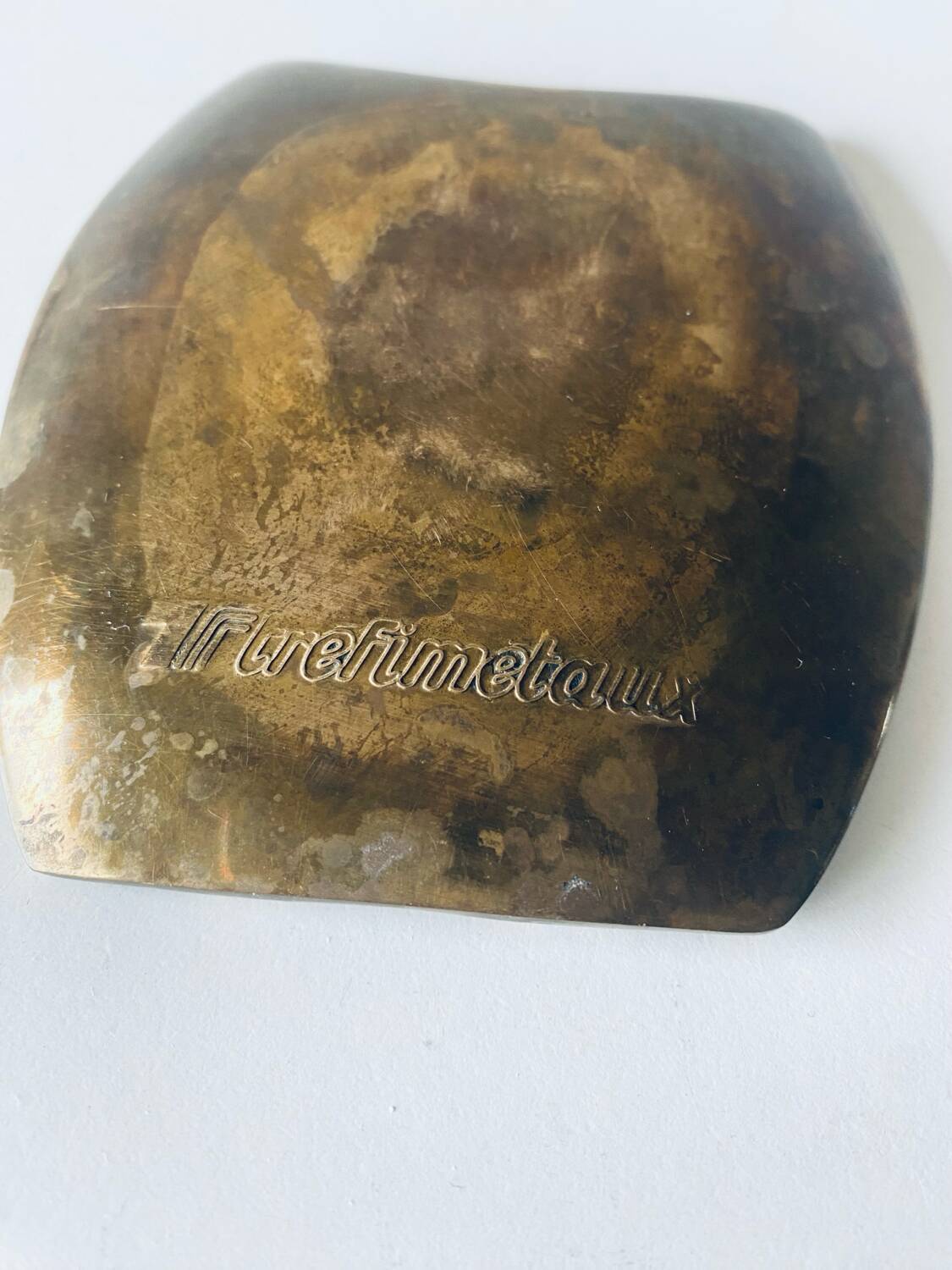 Bronze owl pocket tray