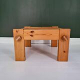 Modern Scandinavian coffee table in pine by Yngve Ekström