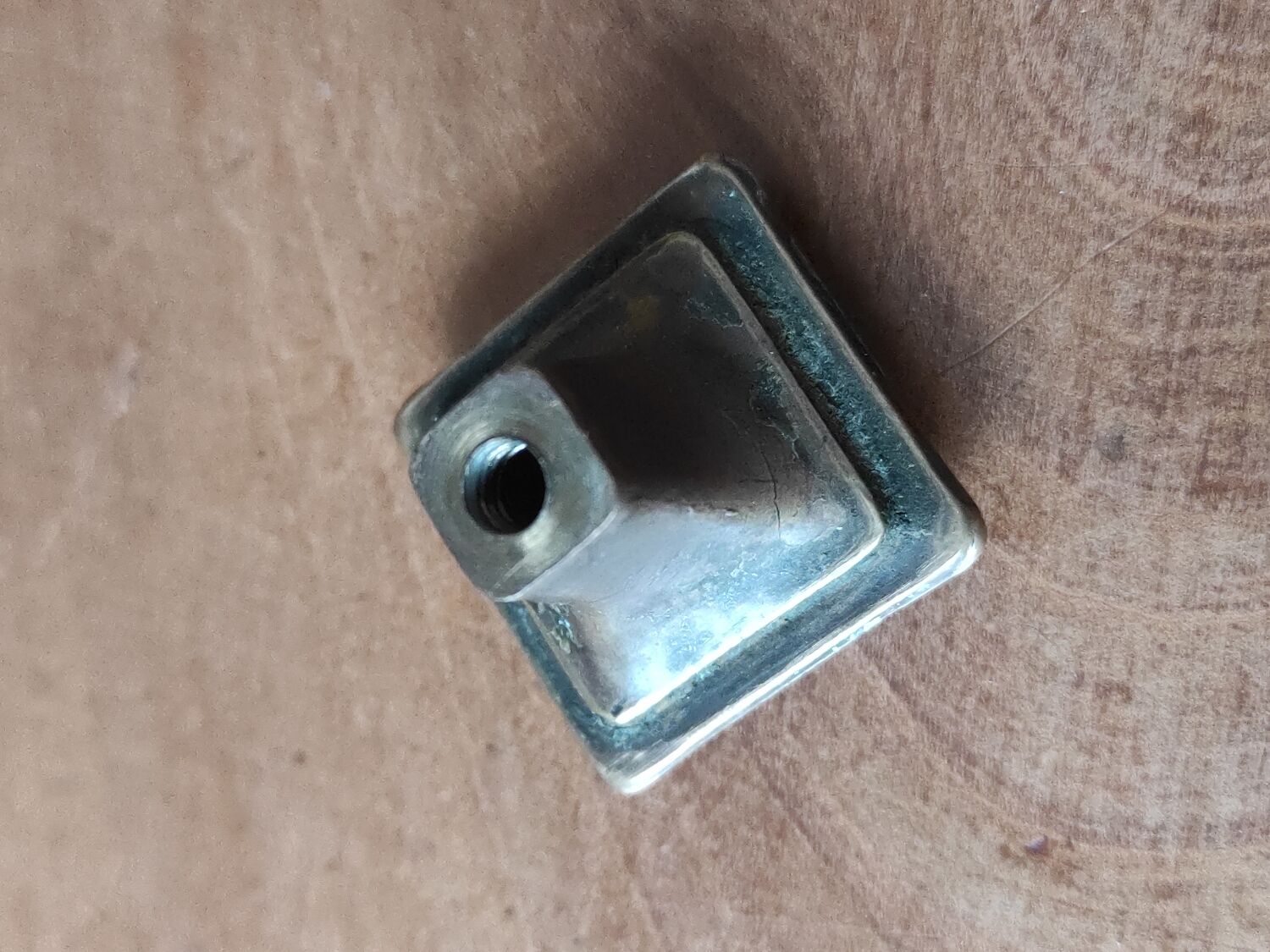 Art Deco style metal furniture handle