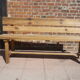 Wooden bench