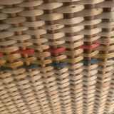 Rattan suitcase