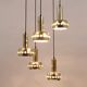 Bakalowits Lustre and Crystal Five-Arm Cascade Suspension, Austria