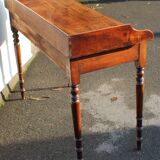 Vintage 1920s mahogany 2 drawer desk