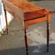 Vintage 1920s mahogany 2 drawer desk