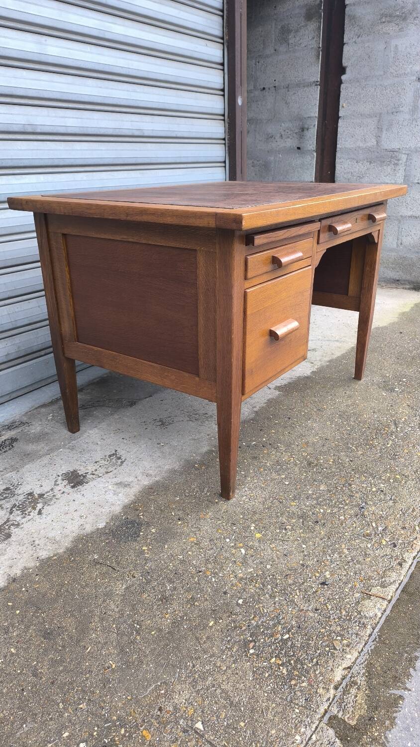 Master's desk in solid oak