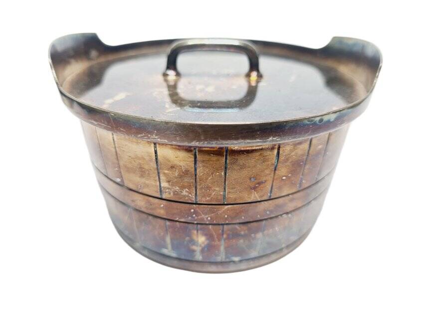 Art Deco butter bowl, Belgium, 1950s