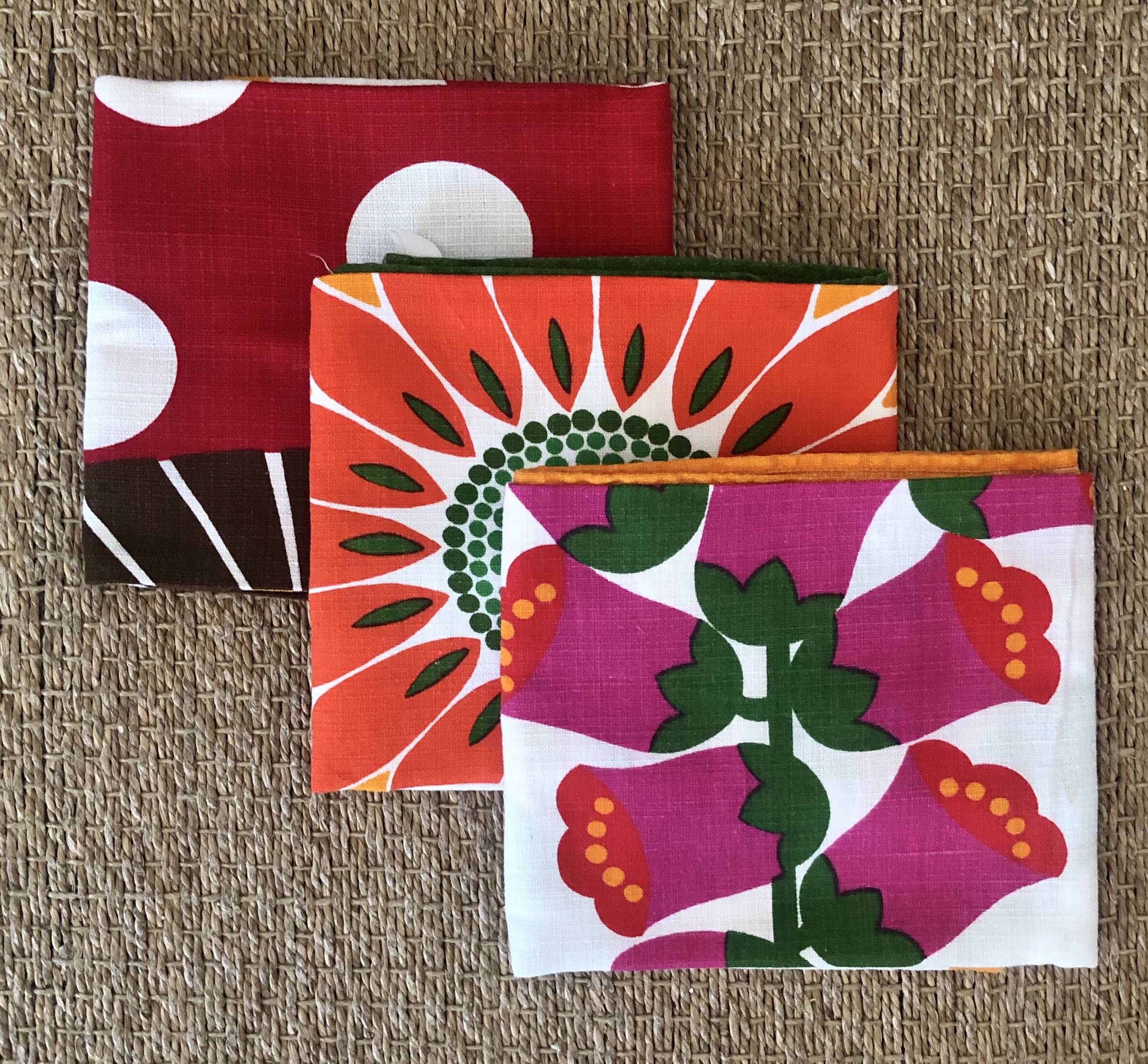 Large vintage tea towel