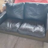 Leather and fabric sofa by Jean-Charles de Castelbajac for Ligne Roset
