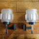 Pair of vintage neuhaus Leuchten wall light