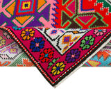 Handmade Decorative Oriental Red Runner Carpet 82 cm x 370 cm