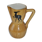 Ceramic pitcher Grandjean Jourdan Vallauris