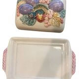 Porcelain butter dish
