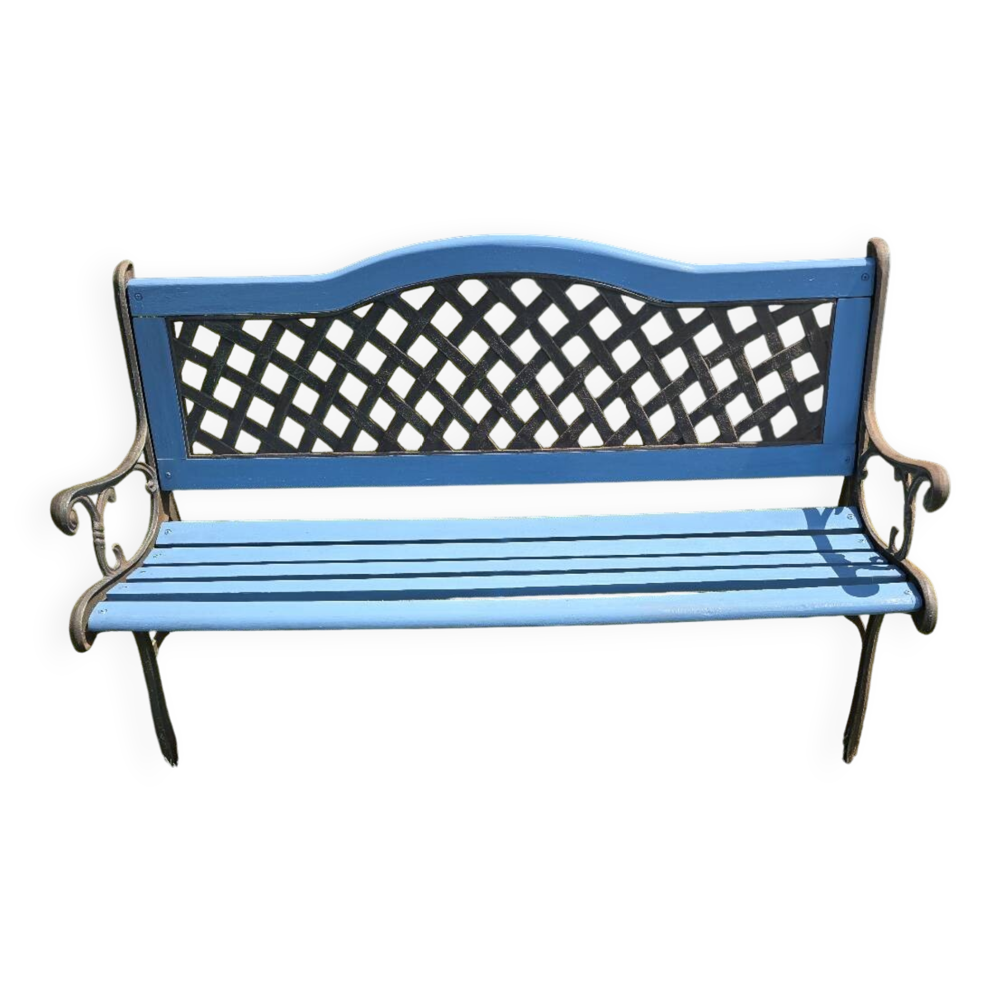 Antique garden bench
