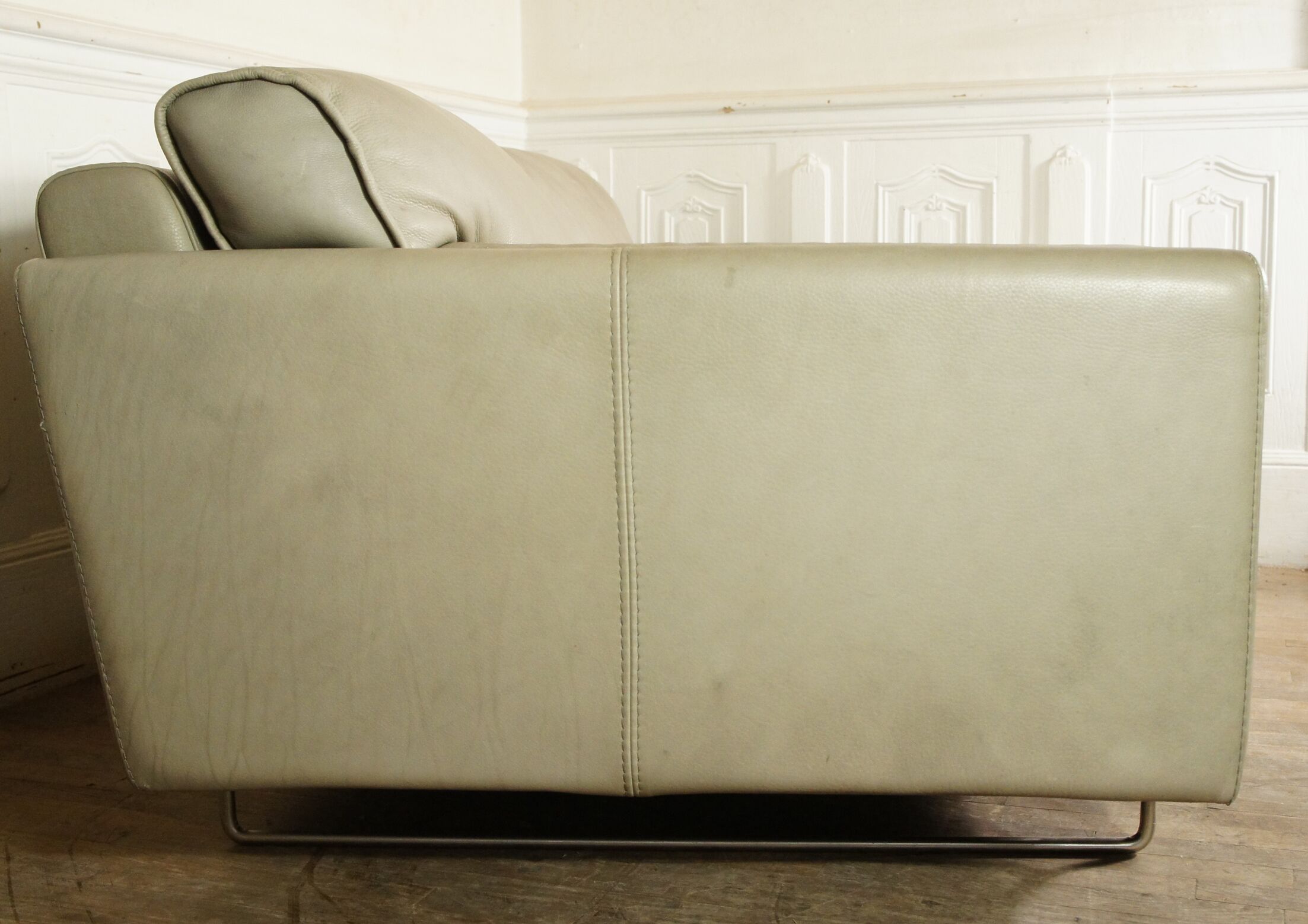 Roche-Bobois satellite leather sofa Philippe Bouix special edition 2008