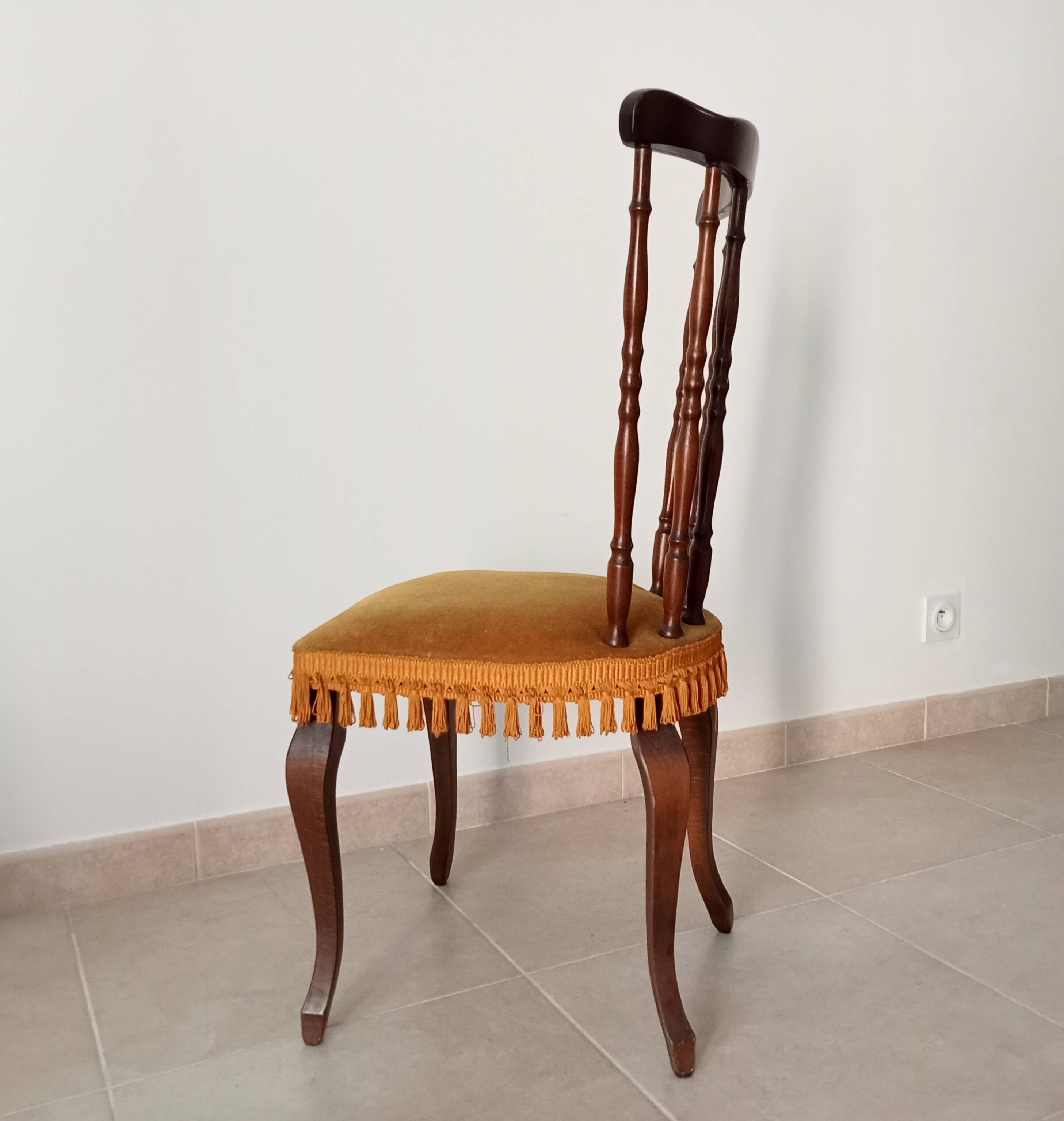 Chaise vintage années 50  Bistrot/western