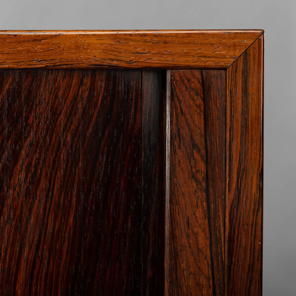 Buffet pour LP avec portes tambour, années 1960