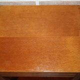 Vintage English bedside wood small format