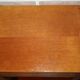 Vintage English bedside wood small format