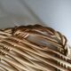 Round rattan tray