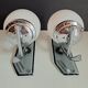 Pair of 70s wall lights